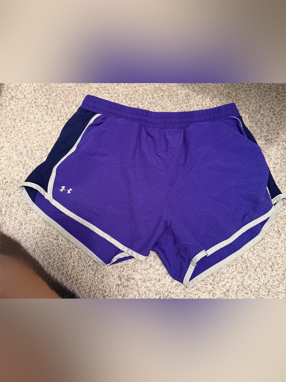 Under Armour Purple Shorts